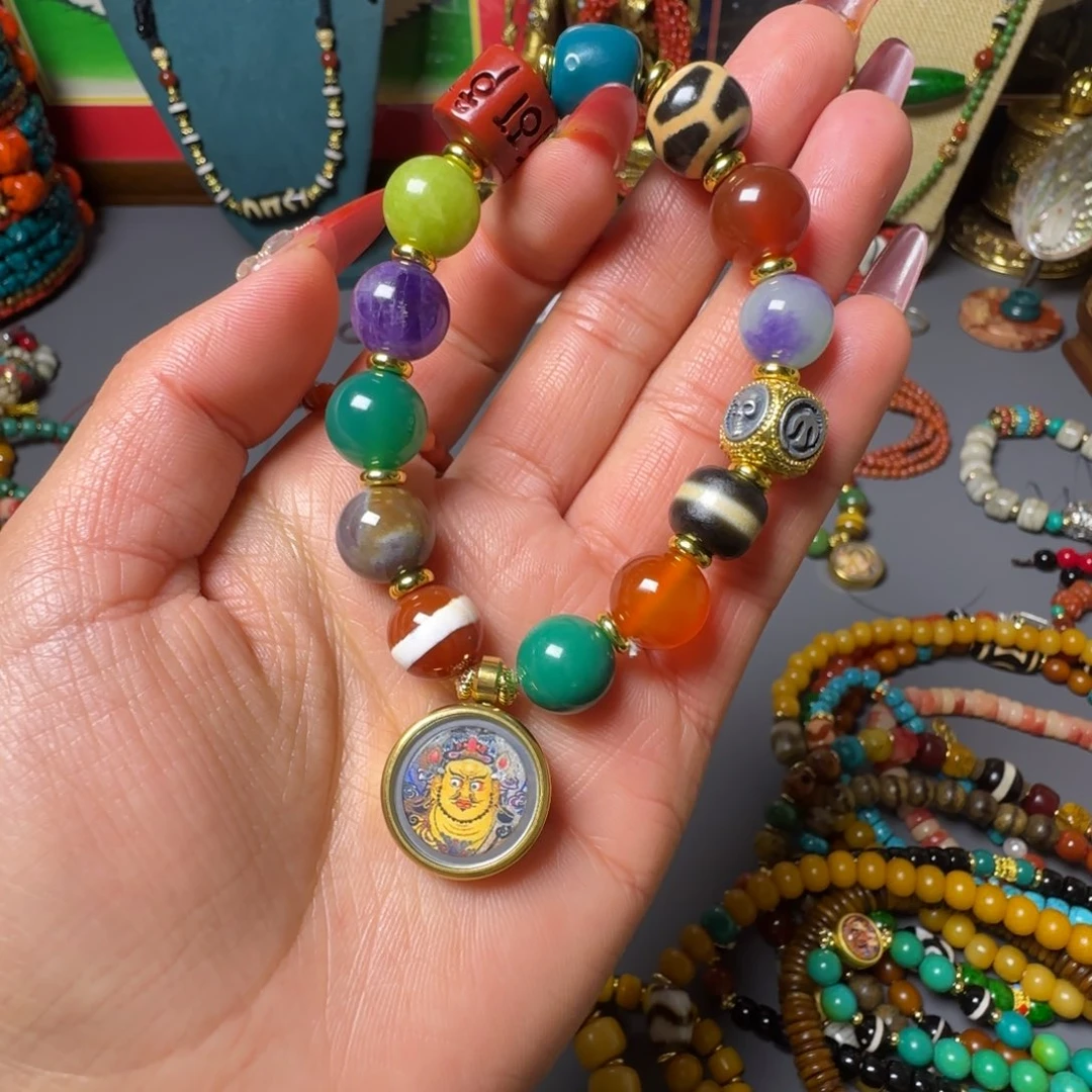 琉璃手工艺品吊坠吊坠这是真的