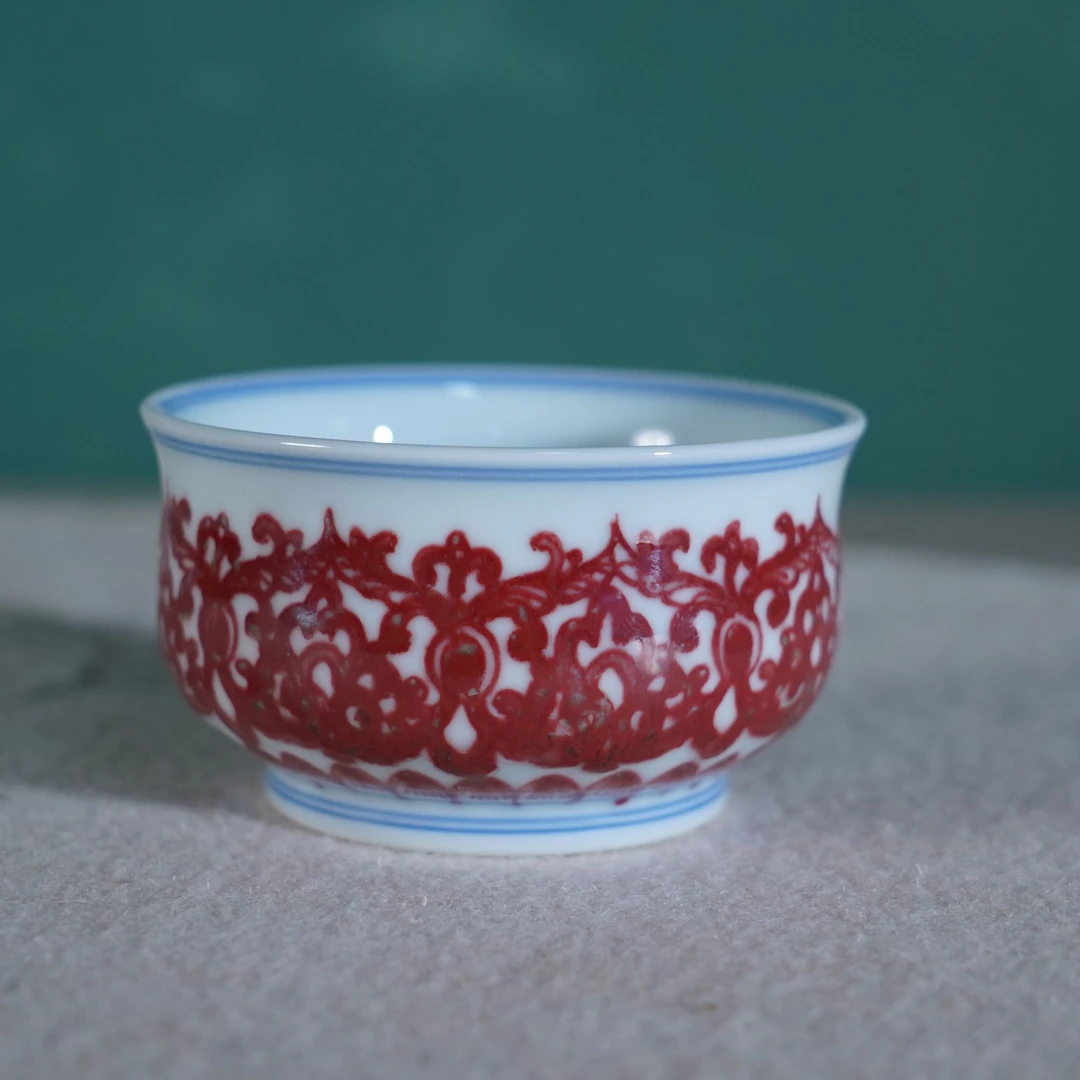 【全红系列】青花釉里红系列润翠堂小师姐评茶羡门茶堂7.2