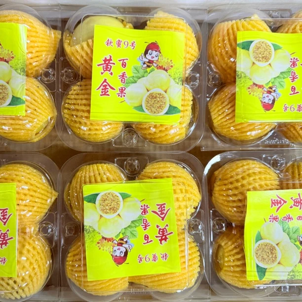 百香果一箱6盒24颗水果钦蜜9号广西壮族自治区