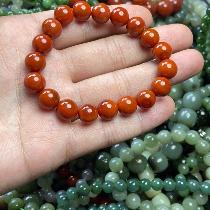 透闪石质玉未镶嵌手链