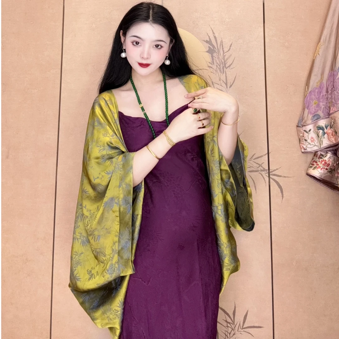 LHMknk1画报夫人原创自制新中式贵气慵懒禅意外套套装