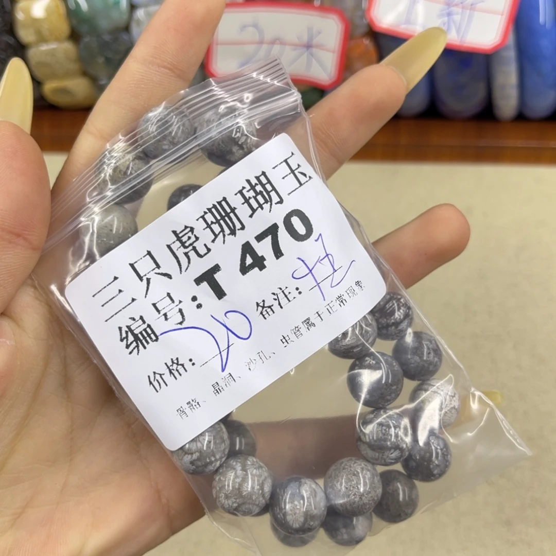 路***五硅化珊瑚（珊瑚玉）h未镶嵌