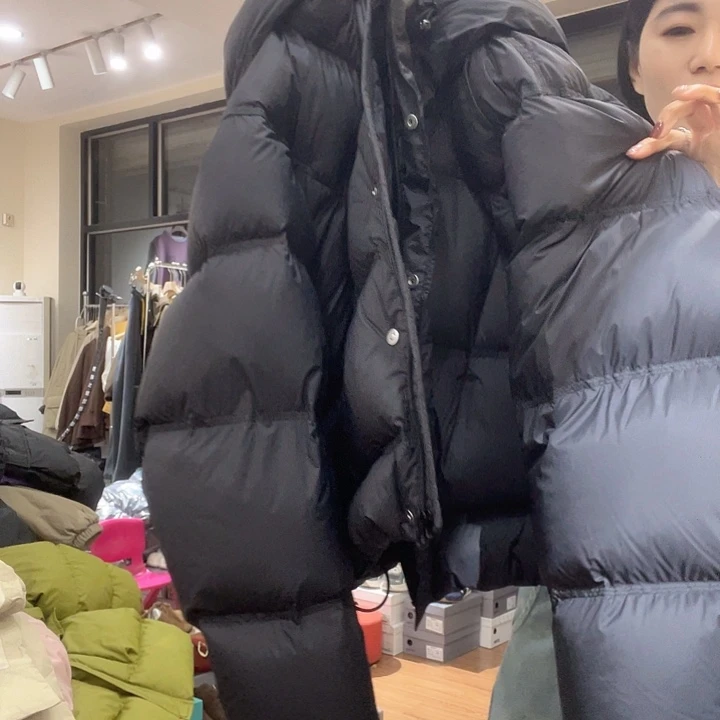 大瑶瑶同款泡芙黑色