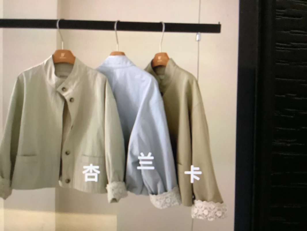 88038布凡蕾丝袖外套