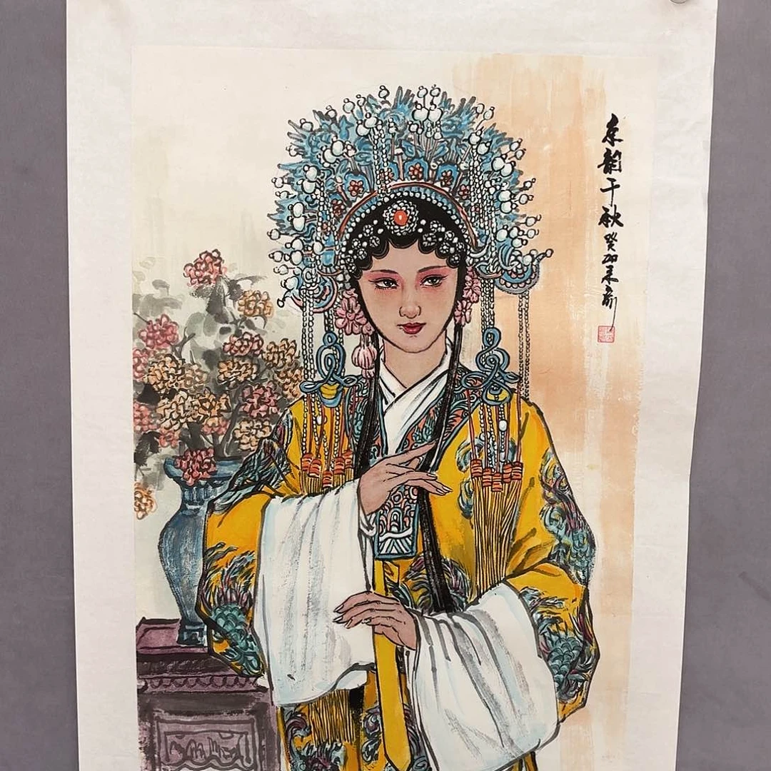 国画亲笔手绘原创