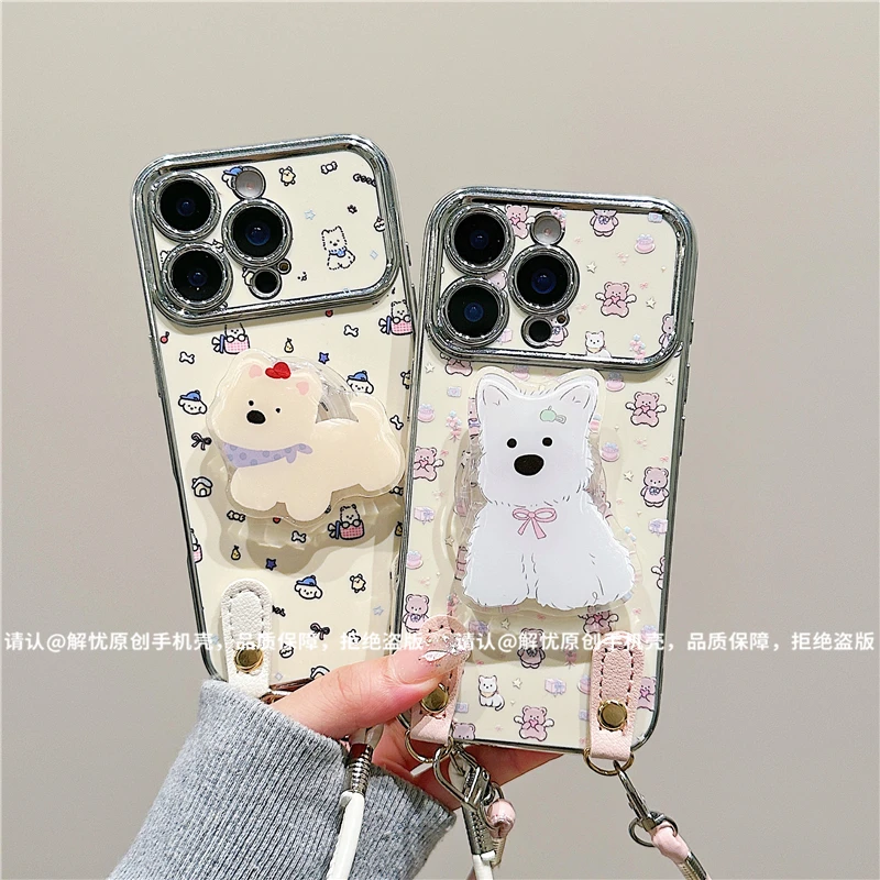 电镀大视窗适用苹果17iPhone/华为荣耀/OPPO/VIVO/小米手机壳爆款