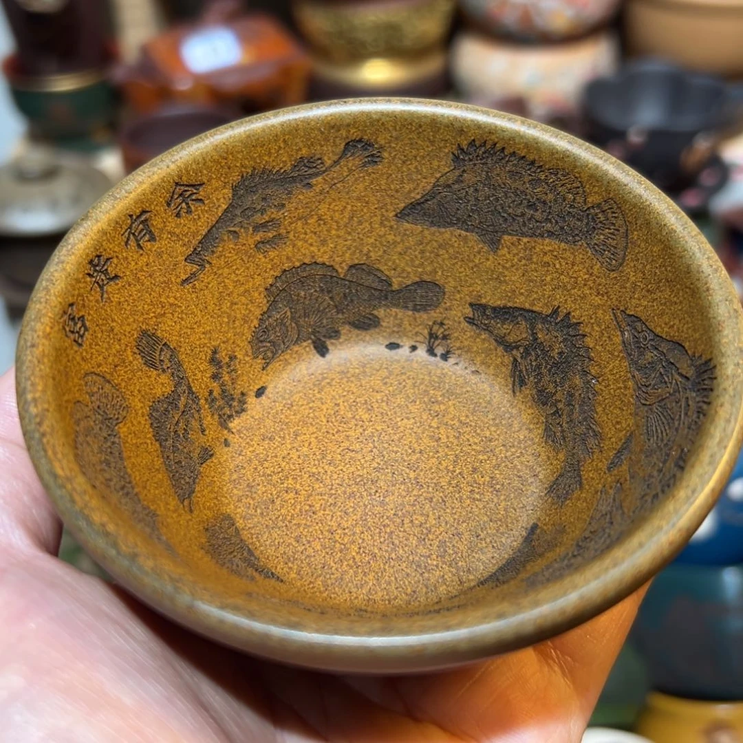 茶杯紫砂宜兴紫砂主人杯