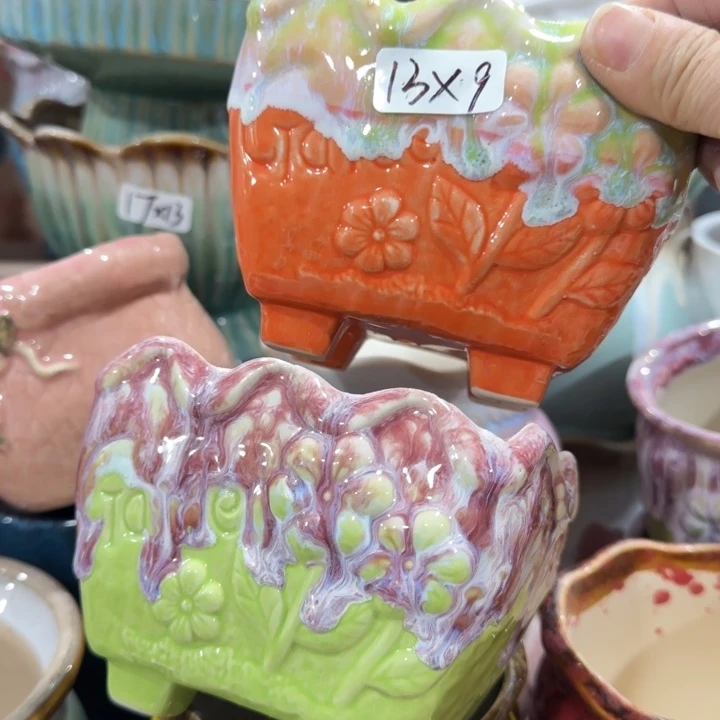 凑9块包邮，多肉绿植花盆，有孔