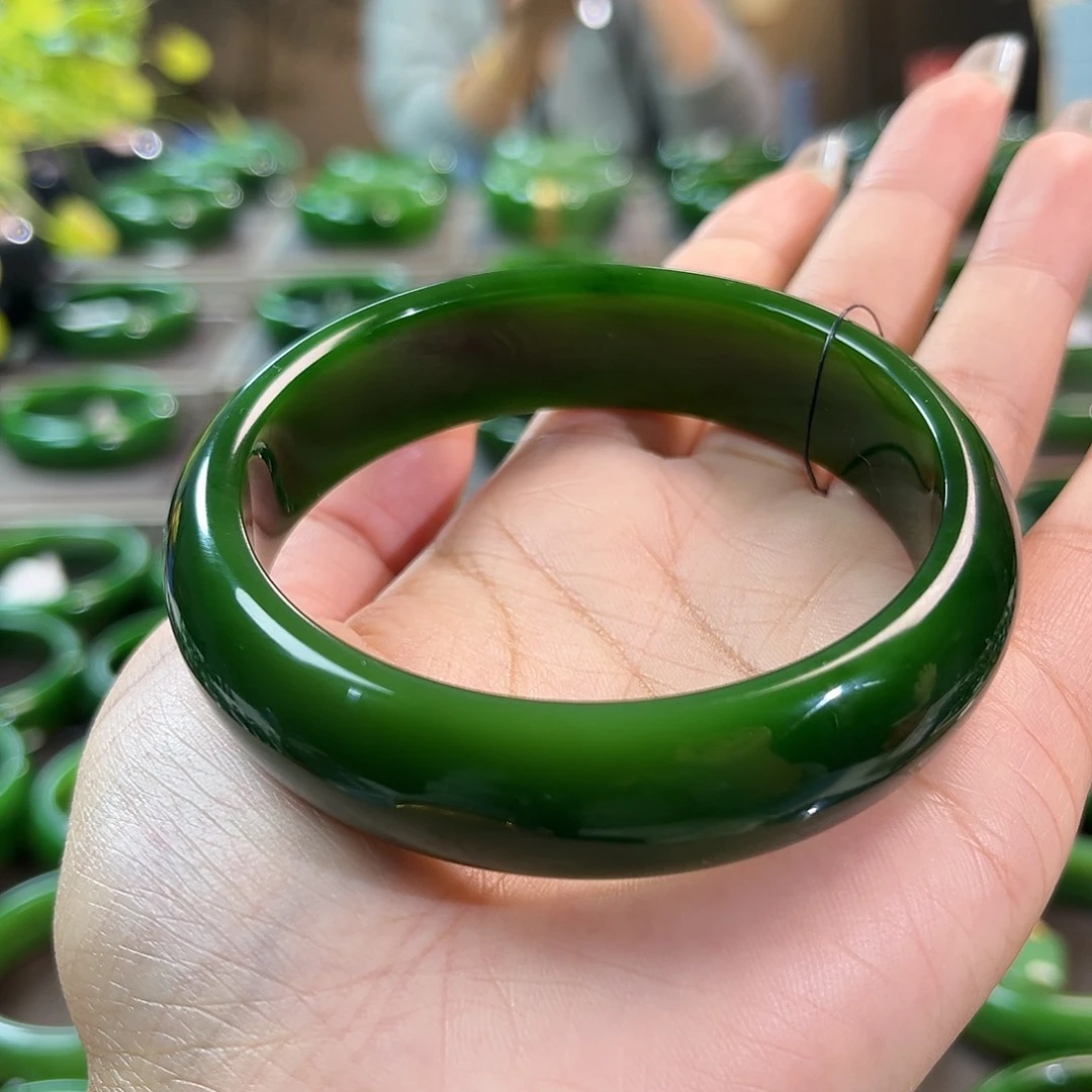 未镶嵌手镯和田玉（碧玉）6263