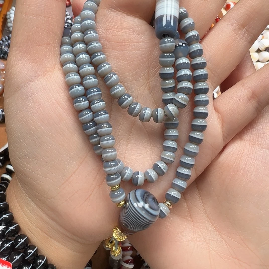 玛瑙/玉髓合金手串