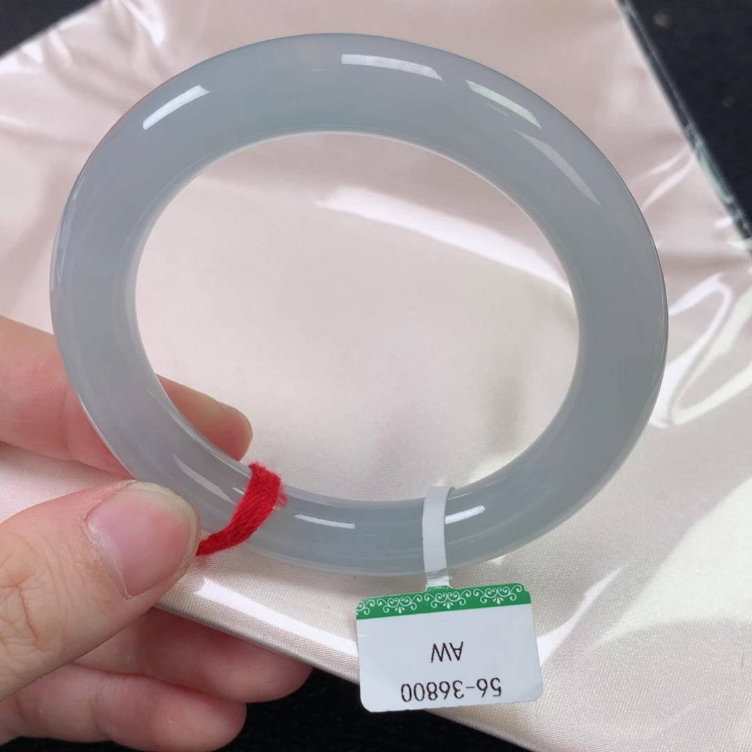 未镶嵌手镯翡翠缅甸天然翡翠手镯56