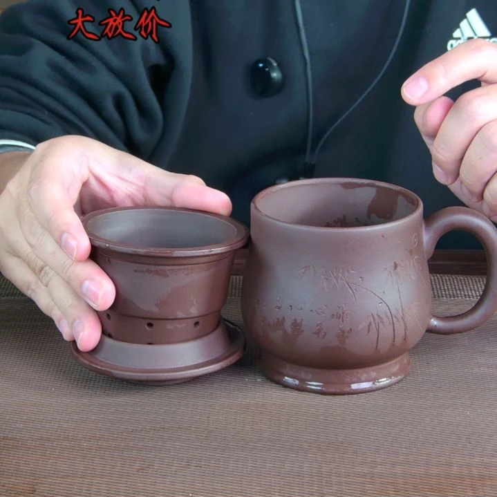 紫砂茶杯高档紫砂茶具套装