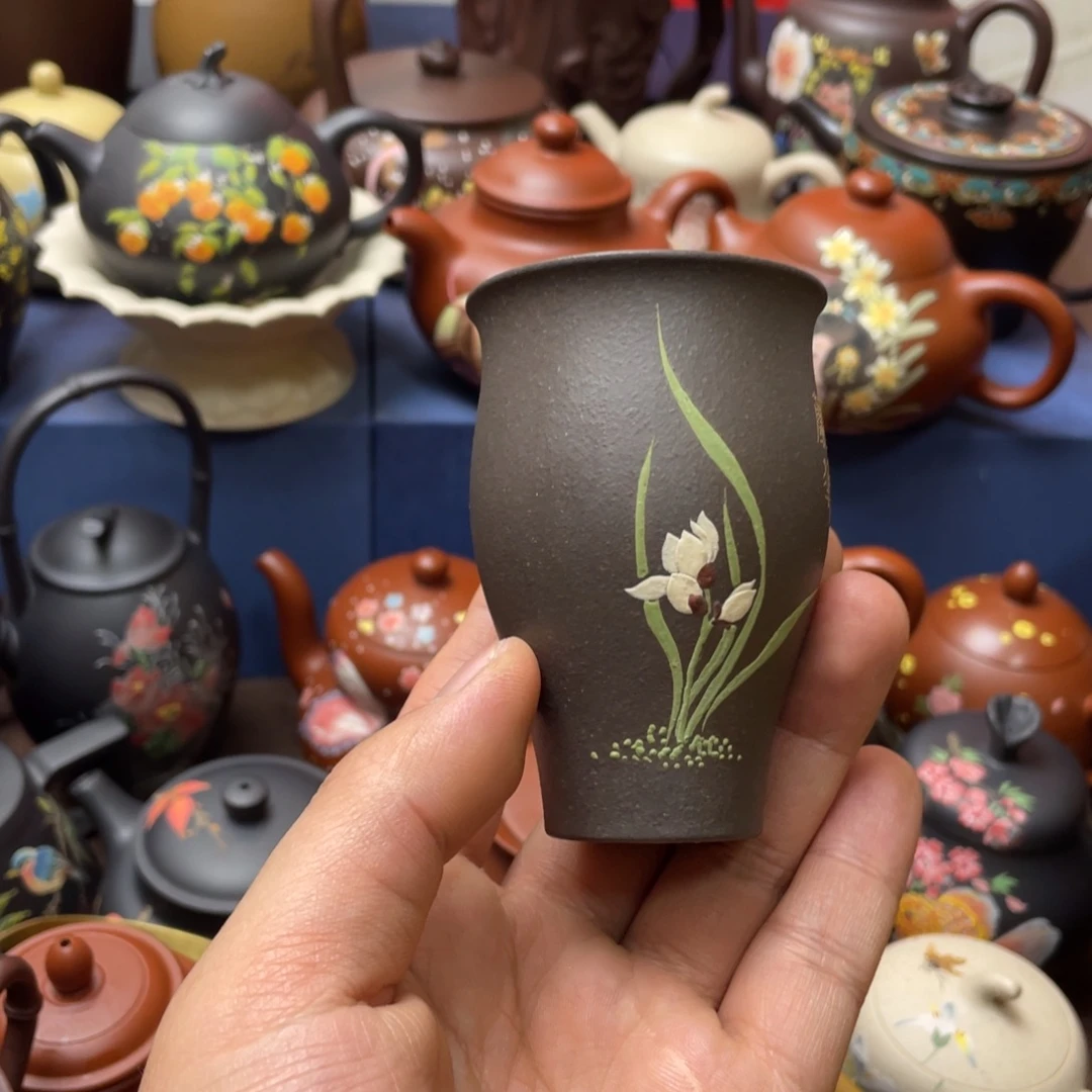 茶杯紫砂紫砂主人杯60cc