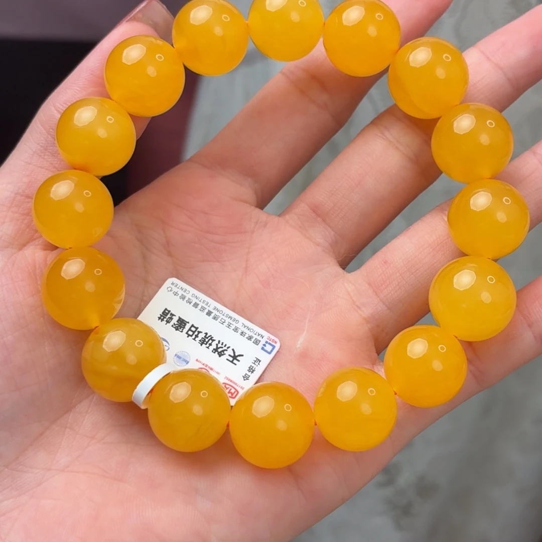 未镶嵌吊坠(不含链)蜜蜡焦皮红手串