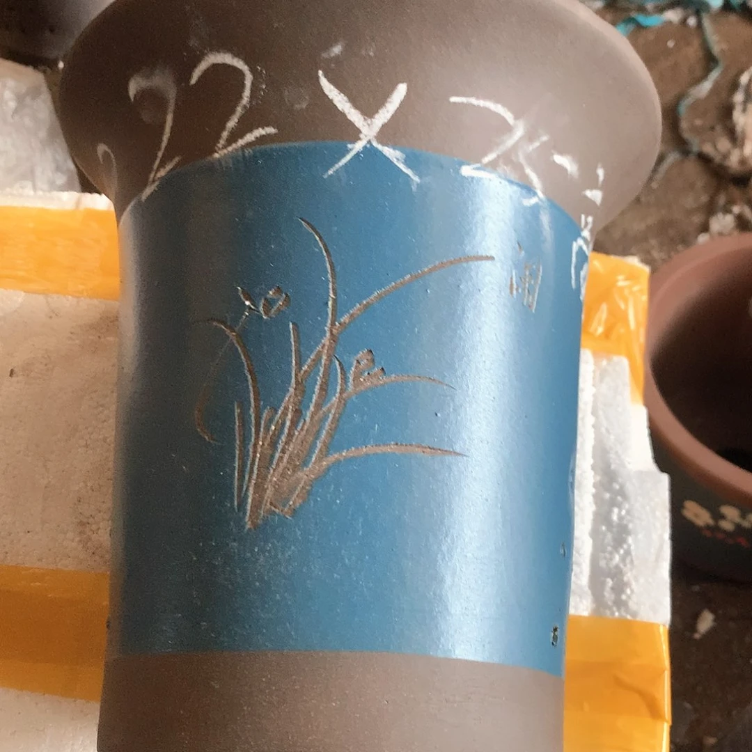 紫砂花盆紫砂花盆