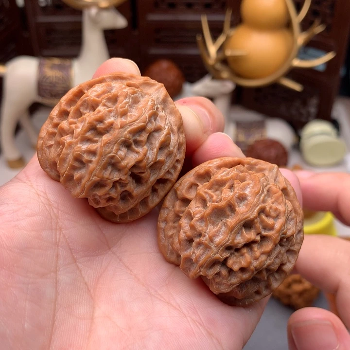 把件文玩核桃苹果园全品自然桩  1号