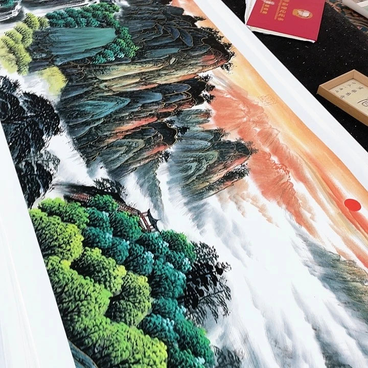 国画书画描金拓染金石传拓手写