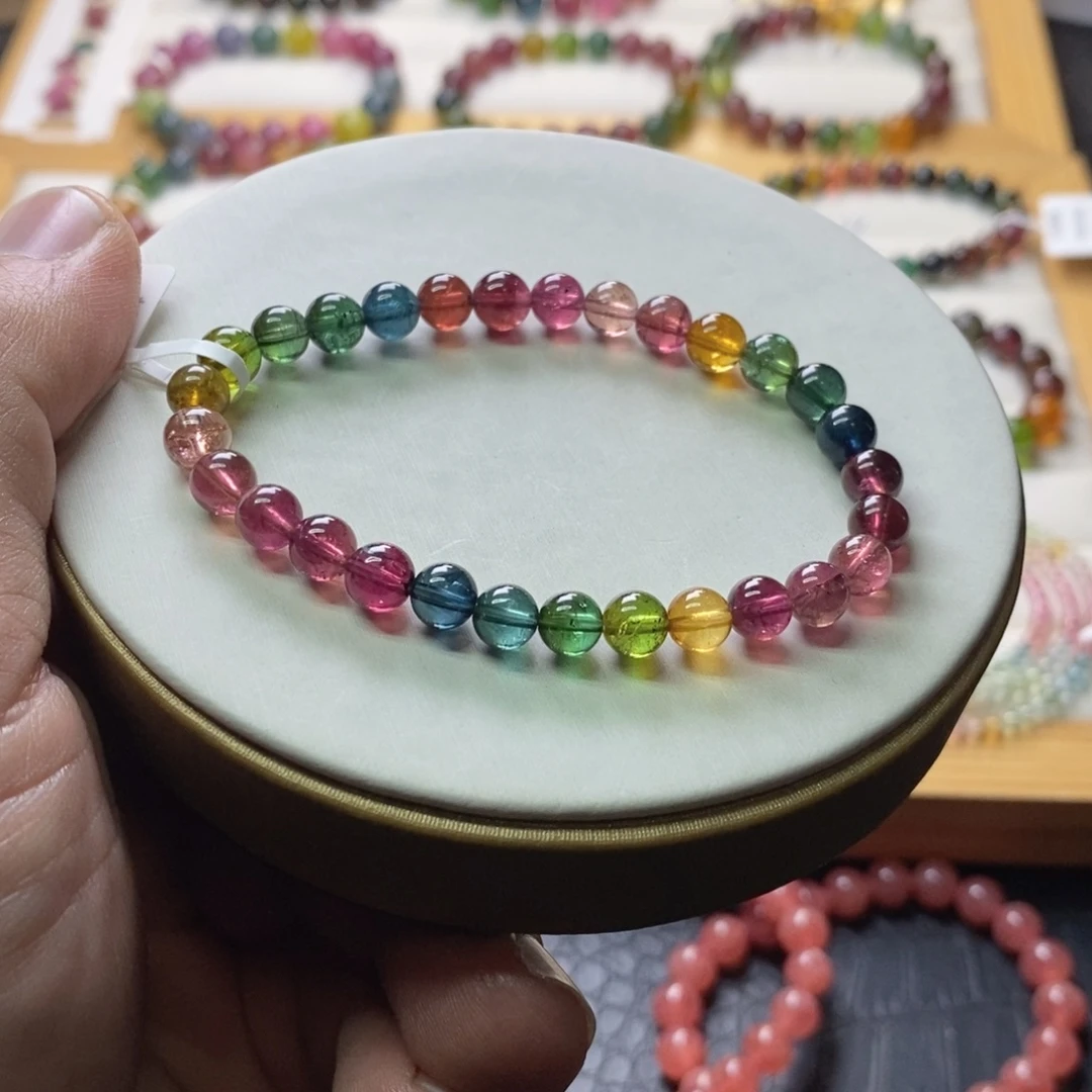 未镶嵌碧玺手链碧玺