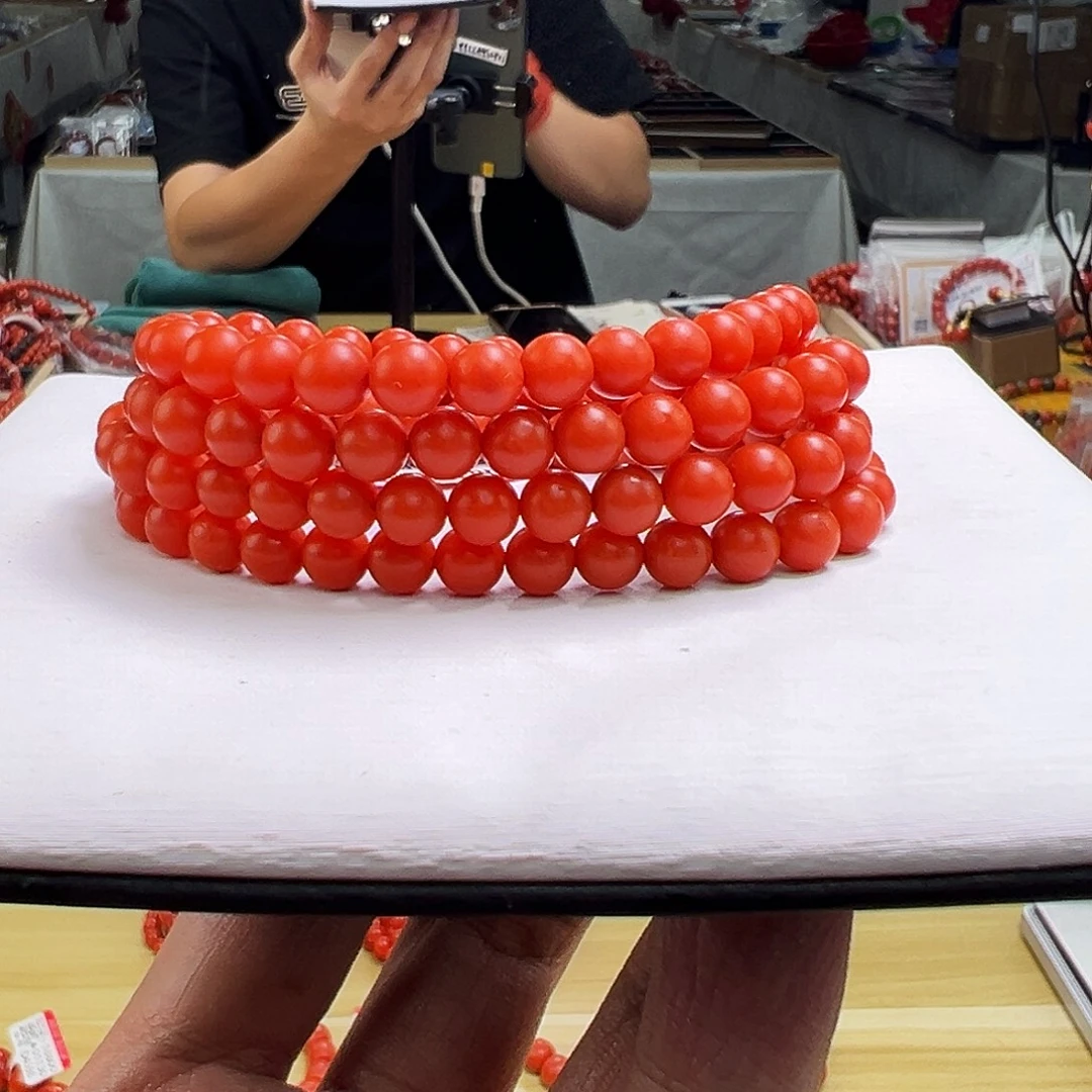 南红玛瑙买未镶嵌6mmmm