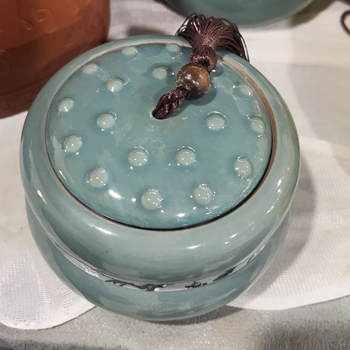 摆件陶瓷茶叶罐密封罐等