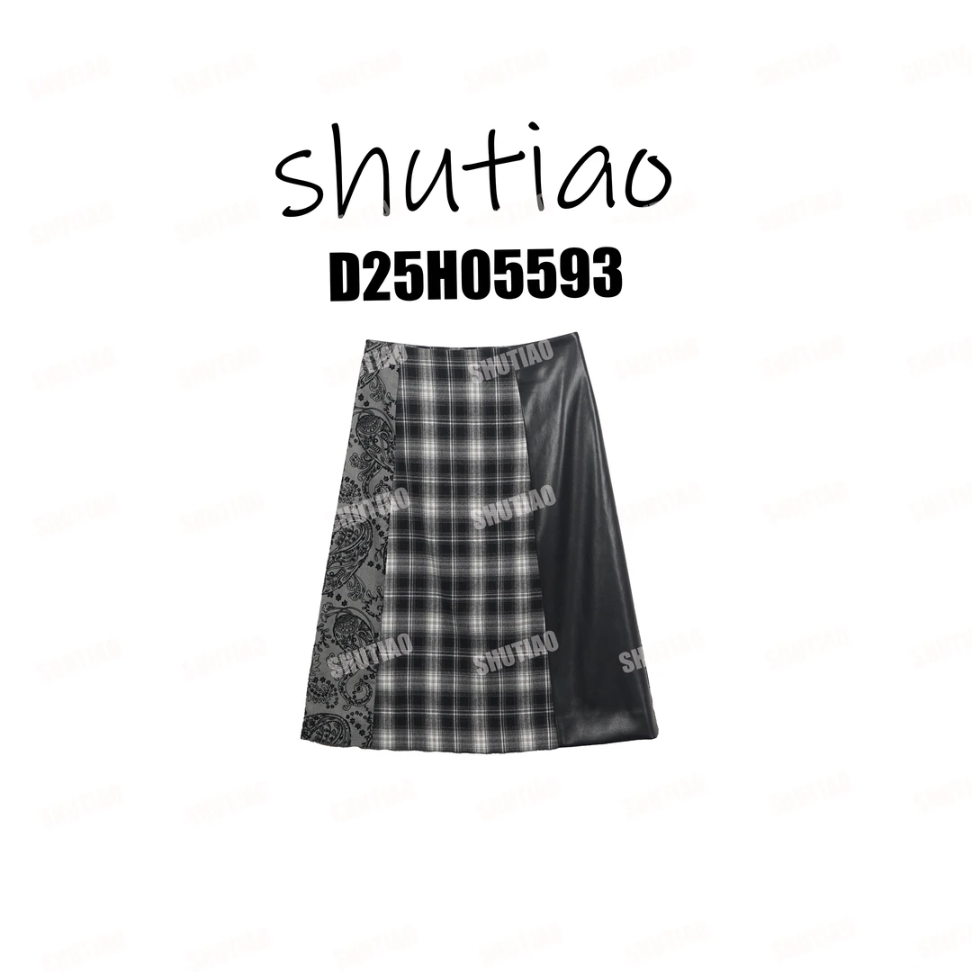 【SHUTIAO】2025秋冬：新款小众设计款裙子D25H05593