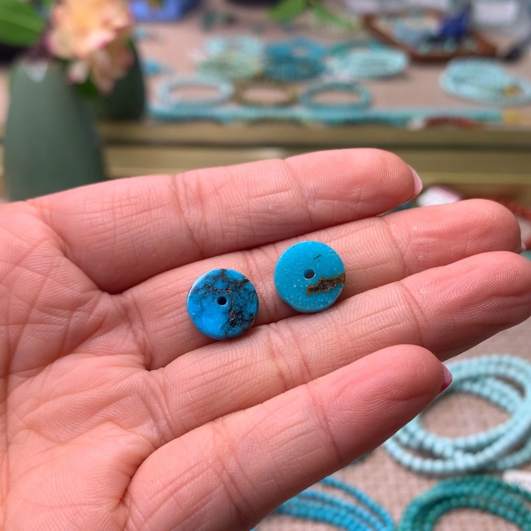 未镶嵌绿松石配饰哈*米