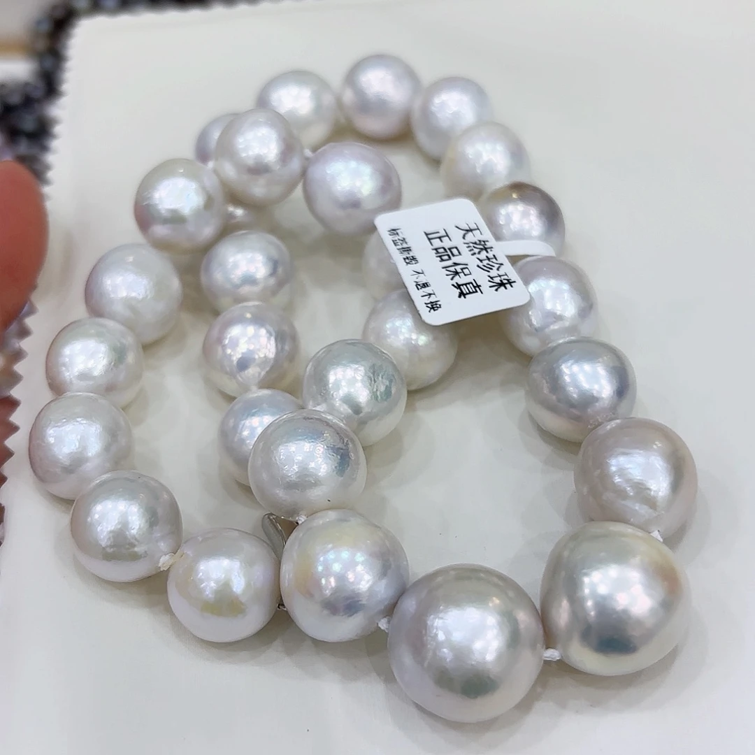 颈饰未镶嵌淡水珍珠三****火13-17有核