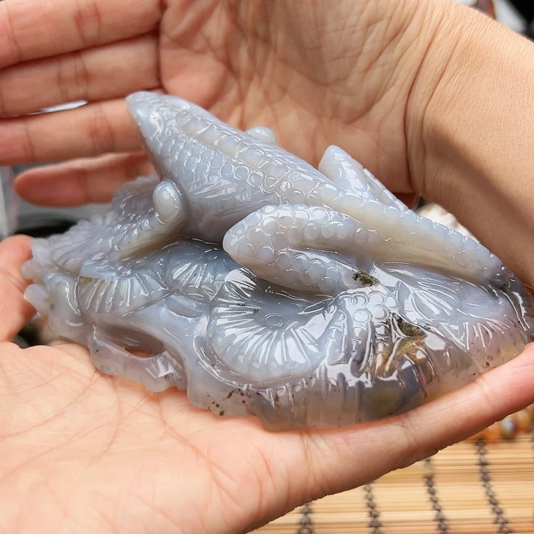 未镶嵌玛瑙/玉髓珠宝半成品