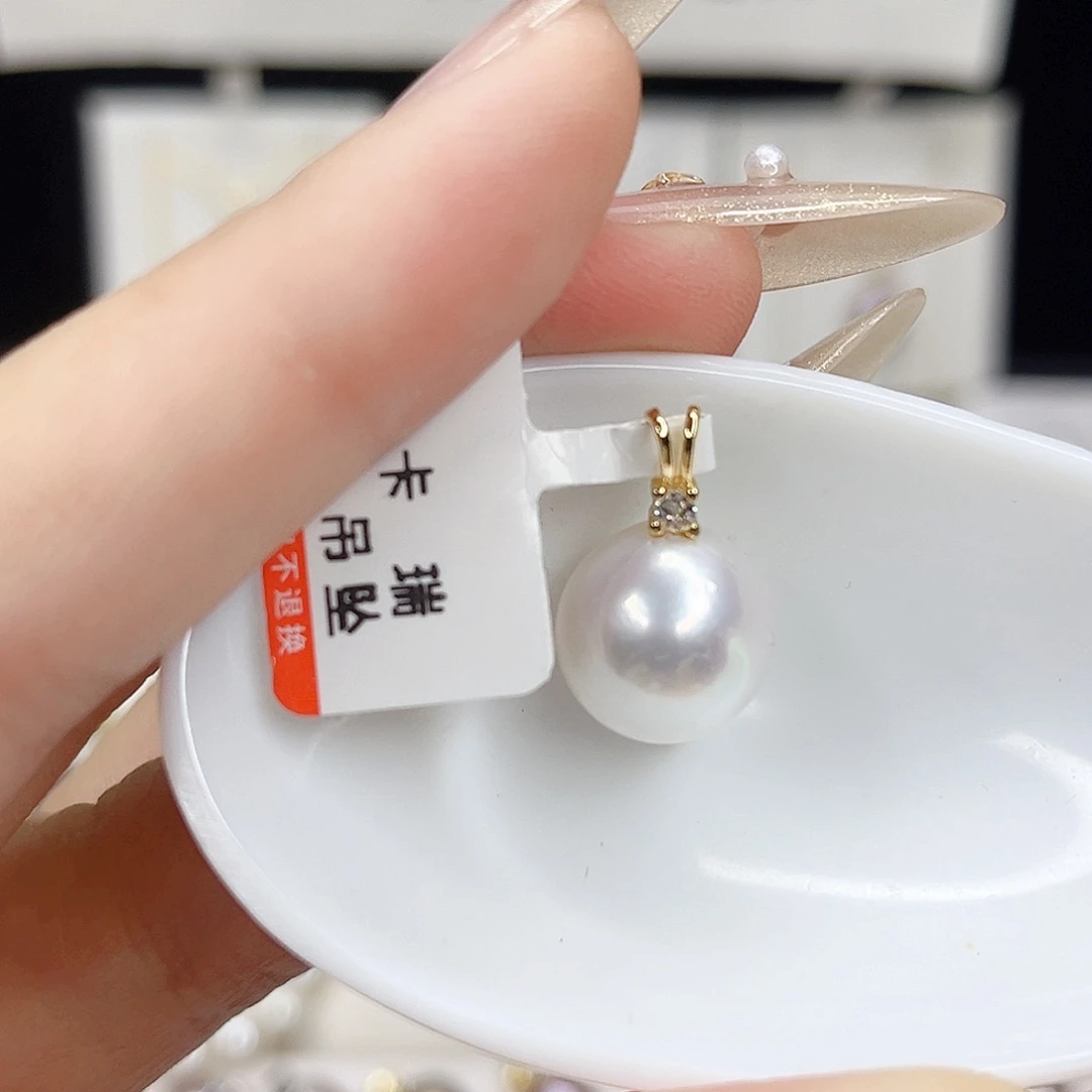 合金吊坠(赠链)淡水珍珠