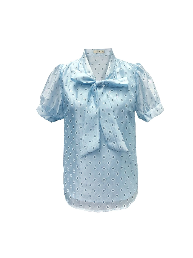 【白姐专属】DILI 春装新品2025女装 短袖小衫 324216848