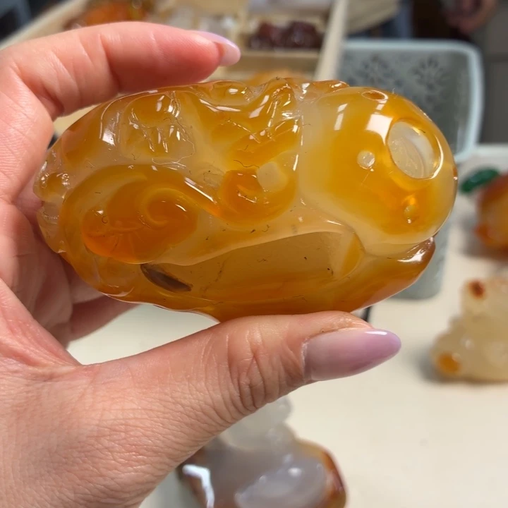 玛瑙/玉髓未镶嵌吊坠(不含链)