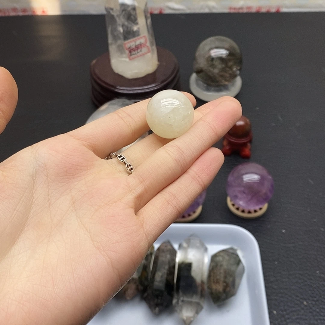 未镶嵌水晶珠宝半成品9水晶石