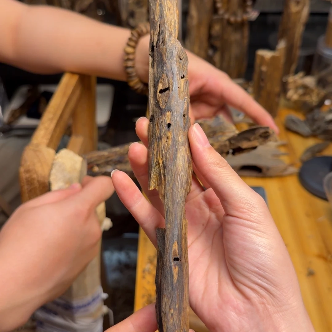 沉香沉香碎屑天然虫漏31克