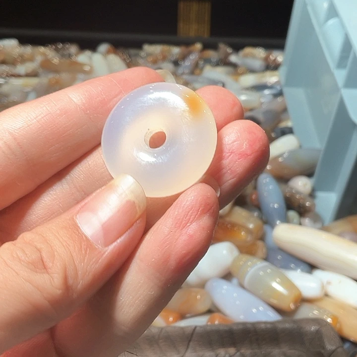 玛瑙/玉髓吊坠(不含链)未镶嵌