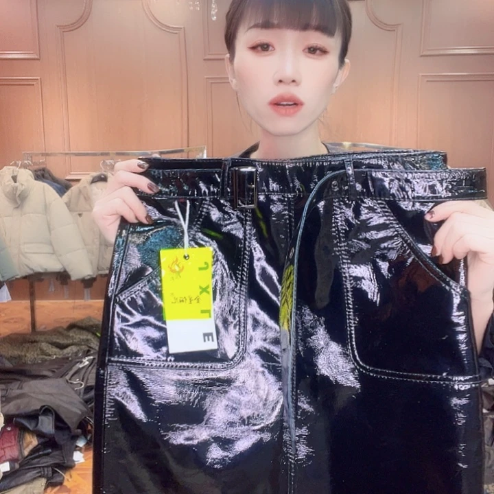 100……110斤皮长裙