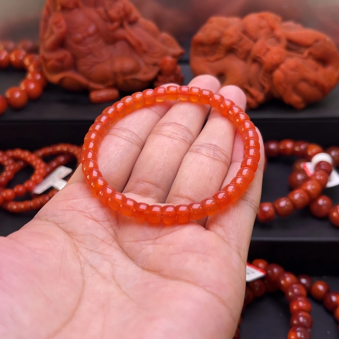 南红玛瑙未镶嵌南红手串