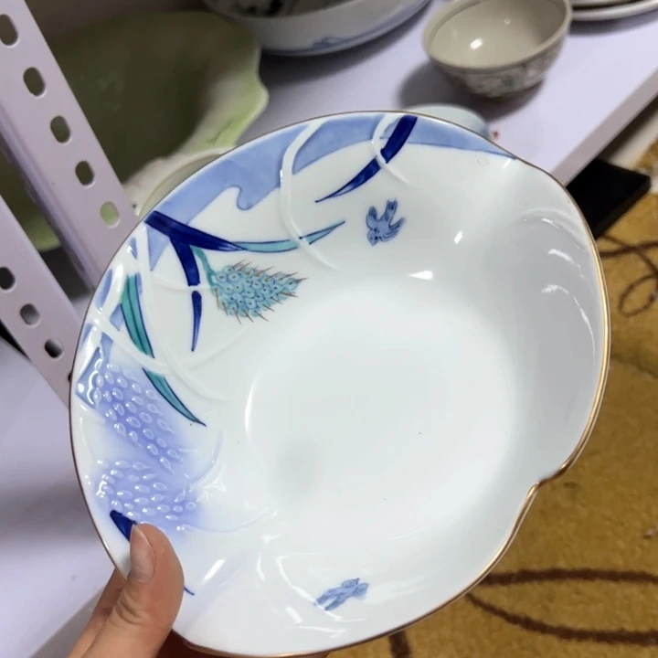 盖碗瓷器直播放漏中