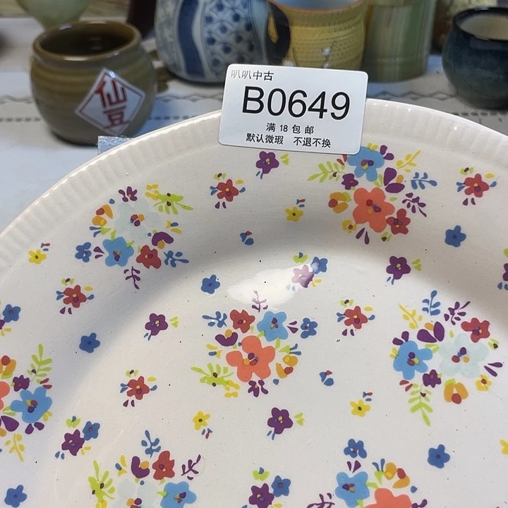 宠***儿瓷片中古回流默认微瑕0649