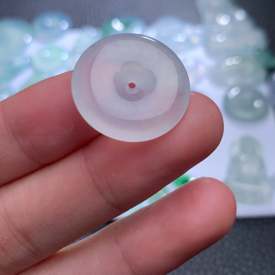 翡翠未镶嵌毛衣链缅甸翡翠