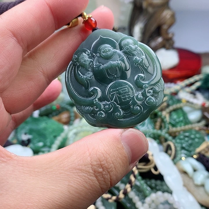 未镶嵌和田玉挂件