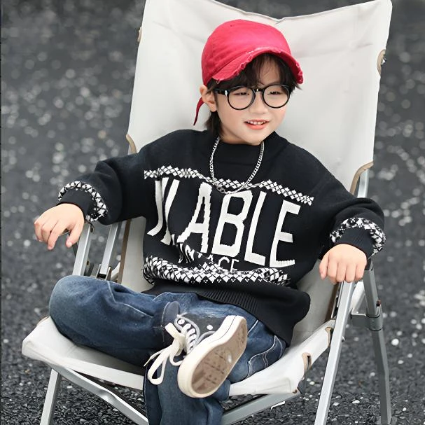 B9-1223御儿童秋冬百搭毛衣(YB10239)
