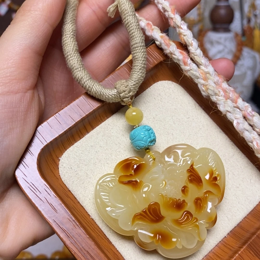 【闪购商品】蜜蜡颈饰未镶嵌项链