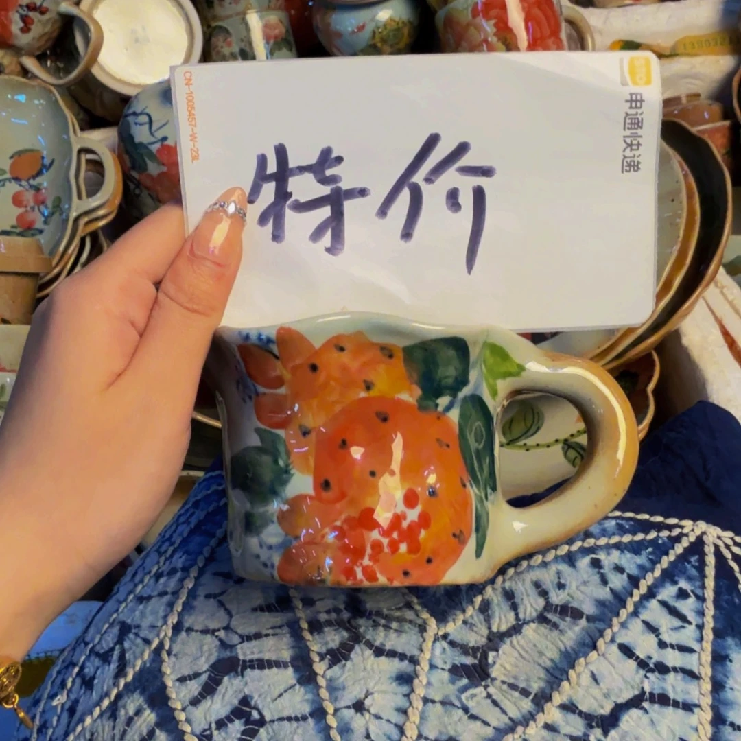 瓷片景德镇陶瓷手工手绘