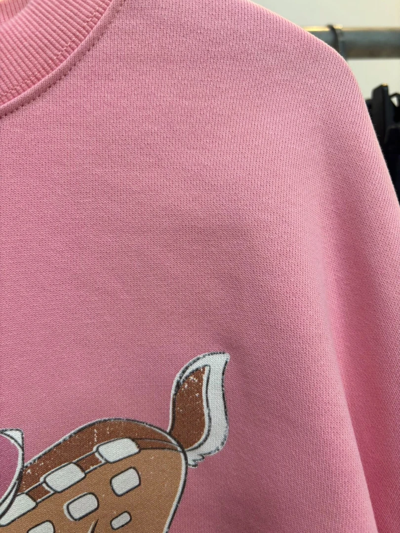 [富贵] 时尚女春秋休闲洋气小鹿卫衣  ZK213