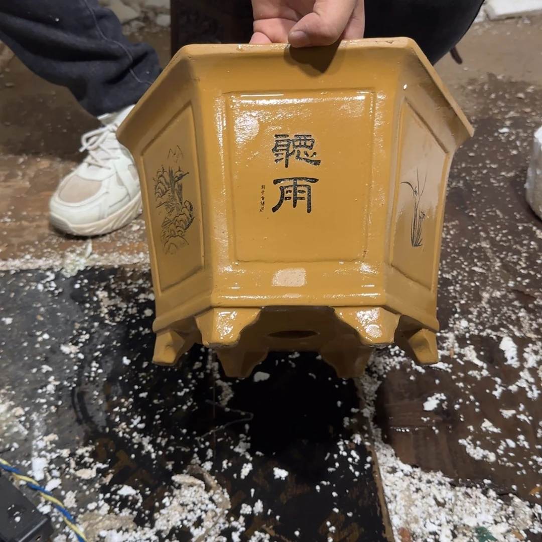 花盆紫砂口径27.23.17口径