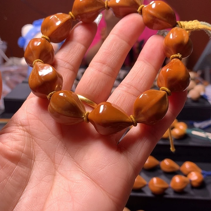 橄榄核手串/手链Q**D三花手串