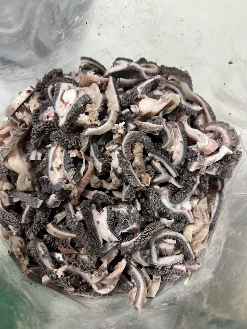 清真羊肚丝冷冻八成熟黑羊肚丝火锅麻辣烫食材羊胃毛肚条