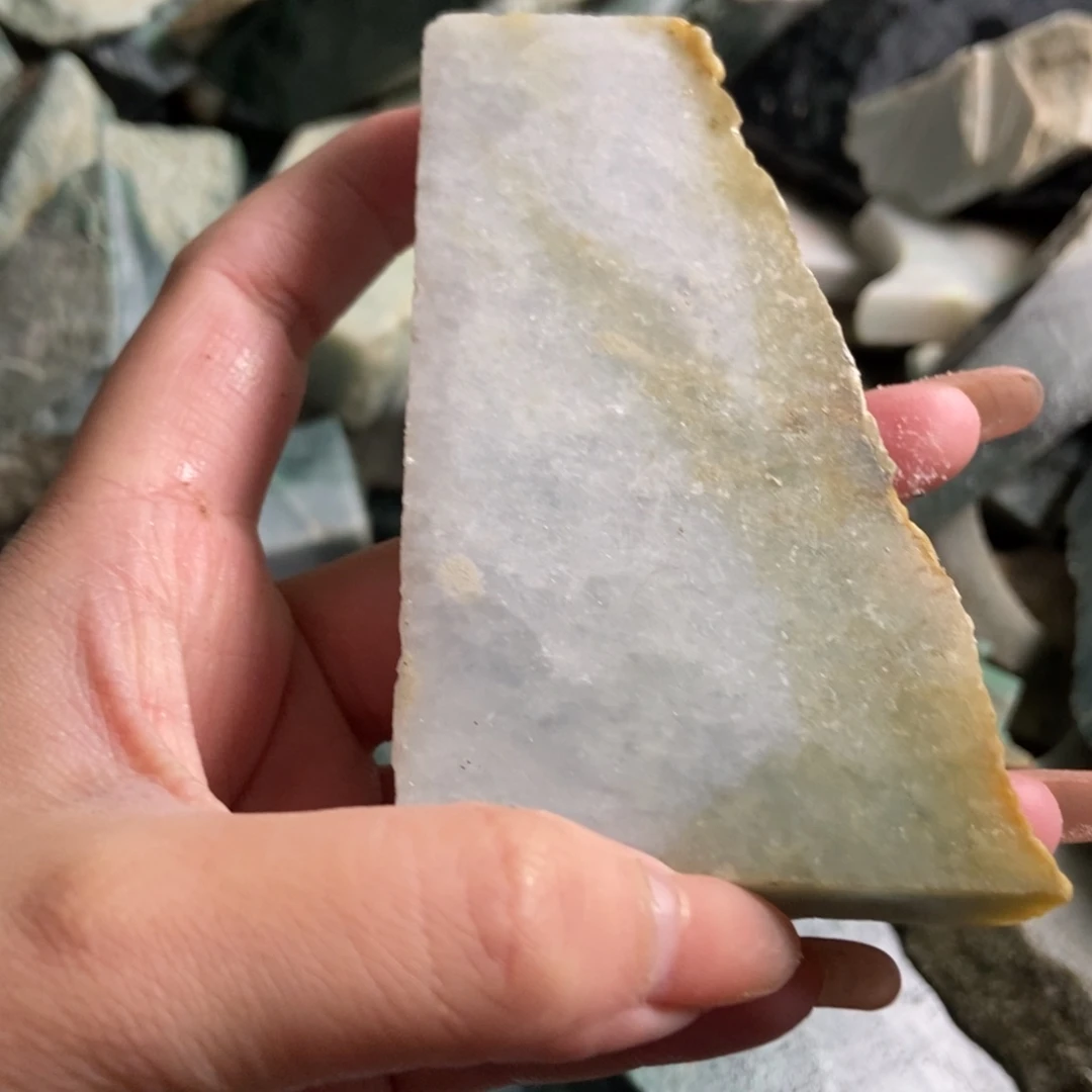 翡翠未镶嵌挂件天然翡翠