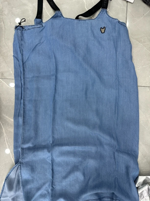 超柔软腋下抽绳吊带连衣裙