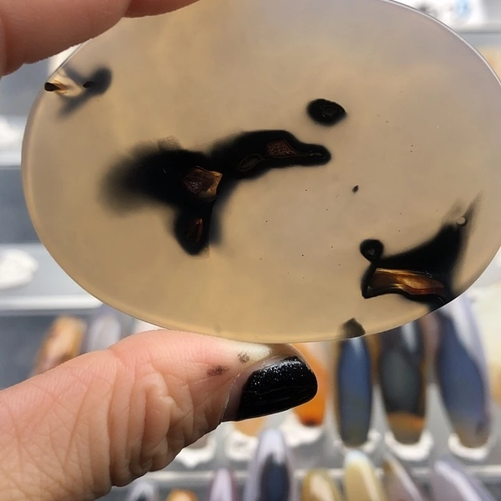 查罗石未镶嵌珠宝半成品118